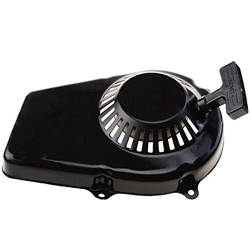 TopHomer Arrancador de retroceso, motor de cortacésped negro de repuesto compatible con Yamaha ET650 ET950