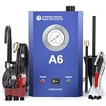 GODIAG 12V DC Smoke Machine Automotive,A6 EVAP Smoke Machine Leak Tester with Digital Pressure Gauge Vacuum Leak Smoke Machine for Motorcycle/Car/Truck, Blue