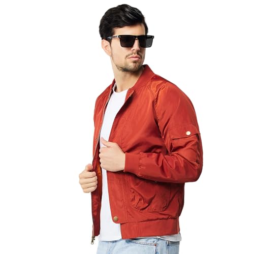 TRATENBY Men Bomber Jacket Lightweight Flight Windbreaker Jacket Spring Fall Mens Jackets2