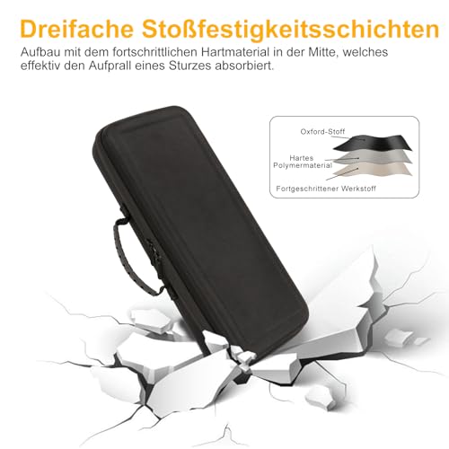 Protection Dyson Airstrait HT01 mallette rigide imperméable avec espace câbles - 6