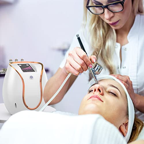 2 In 1 Professional Facial Microderm Machine With Touch Screen，Mcwdoit Skin Care Beauty Device With Spray Kit，68Cmhg Strong Suction Power #TOP6