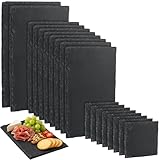 Nombre suffisant : vous recevrez 18 mini planches à fromage, quantité suffisante pour que vous puissiez utiliser, échanger et remplacer, vous permettant de contenir différents aliments et boissons en même temps, particulièrement pratique pour certaines grandes activités, vous apportant une bonne expérience de fête