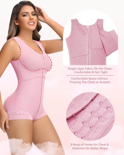 Image of SHAPSHE Fajas Colombianas Moldeadoras Full Body Shaper Postpartum Shapewear