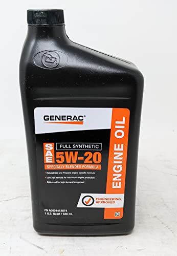 Aceite de motor sintético 5W-20 Generac 12 envases miniatura 4