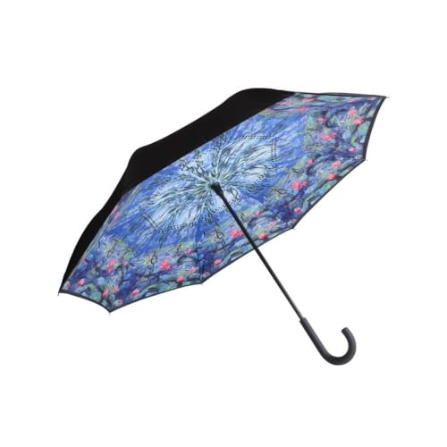 Parapluie inversé Claude Monet Goebel Artis Orbis Nénuphars 80cm