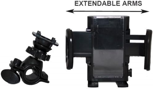 Miniatura 6 de Xenda Soporte giratorio universal para manillar de bicicleta para Verizon Motorola Droid 4 - Verizon Motorola Droid RAZR - Verizon Motorola Droid