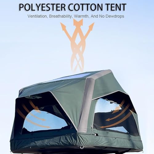 Carpa Inflable Para Techo De Auto Familiar Portátil miniatura 4