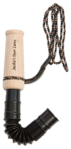 Jackies Deer Lures Wood Engraved Grunt Call With Lanyard #TOP30