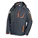 Produktbild Uvex Metal 3-in-1 Herren-Arbeitsjacke - Grau-Orange Männer-Wetterjacke - Atmungsaktiv - Wind- & Wasserdicht S
