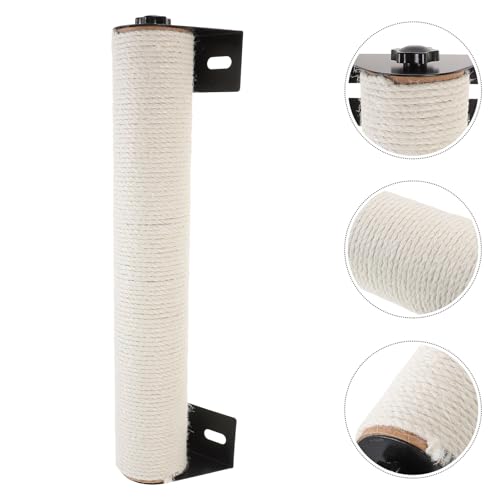 Rascador de pared para gatos 2 en 1 con cuerda de sisal miniatura 7