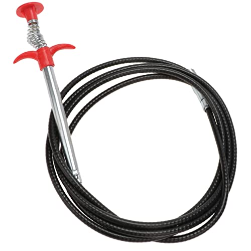 HOUDERCO Flexible Drain Cleaning Grabber Tool 300cm Pipeline Dredge Hook Claw for Toilet and Home Sink Hair Removal
