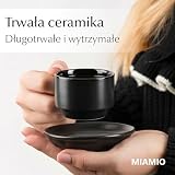 MIAMIO - filiżanki espresso 75 ml Le Papillon (Czarny) na co dzień