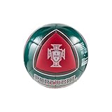 Puma Unisex FA Portugal Mini Soccer Ball, Club Red-Green Lagoon SS26, Mediumini Fpf Culture Ball Mini