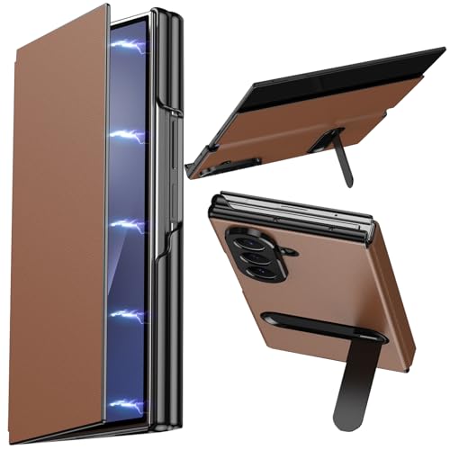 Coque de cuir PU pour Samsung Z Trifold avec fermeture magnétique