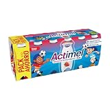 Danone Actimel Fresa - Paquete de 12 x 8.33 ml - Total: 100 ml