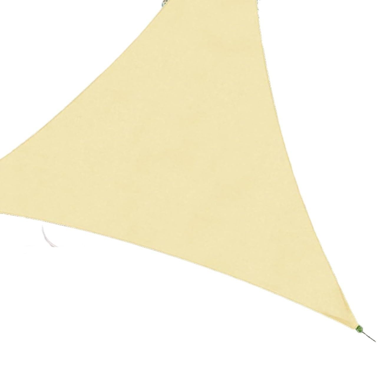 Auvent triangulaire en toile cryptée anti-pluie pour l'ombrage extérieur