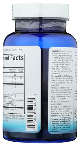 Garden of Life Dr. Formulated Advanced Omega Fish Oil - Lemon, 1,290mg EPA, DHA + DPA in Triglyceride Form, Single Source Omega 3 Supplement for Ultimate Brain & Heart Health, Non-GMO, 60 Softgels - Image 4