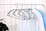 VANORIG Clothes Hanger Anti-Slip Hanger Durable High Manganese Steel Hangers PVC Resin Coating Clothing Hanger,Pack of 5