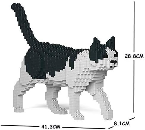 Diagram showing the dimensions of the JEKCA Cat 11S-M02 model: 41.3cm length, 8.1cm width, 28.8cm height.