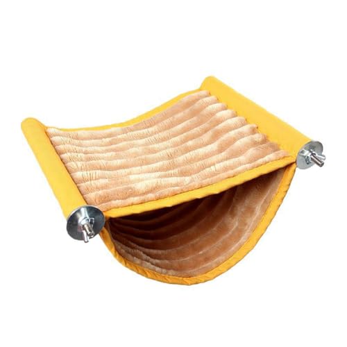 Zambuph Casa de Terciopelo para Mascotas de Invierno, Jaula Colgante Bonita para Animales pequeños, Plataforma Juego para roedores, Cama cálida Suave y cómoda, Suministros para el hogar