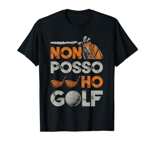 Golfista Regalo Golf Divertente Maglietta