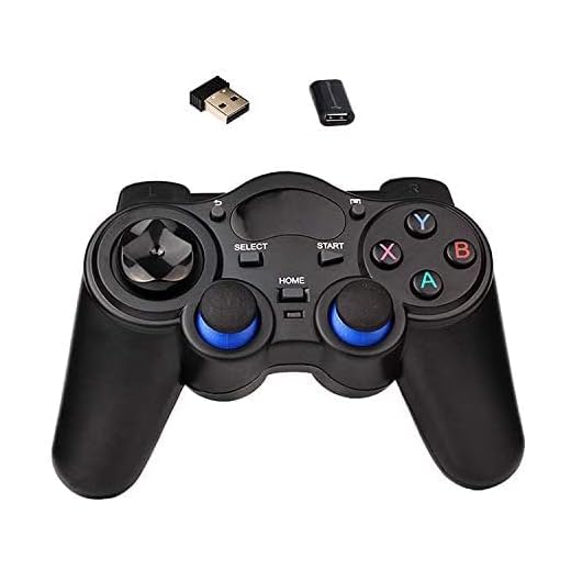2.Adaptador de gamepad sem fio PS3 controlador sem fio 4G compatível com telefones / tablets / caixas de TV / smart TVs Android