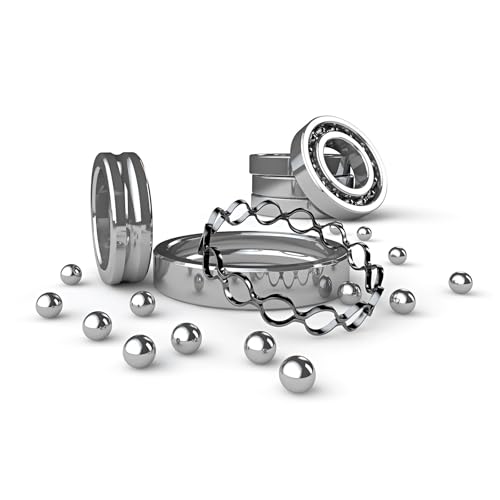 Billes de roulement en acier carbone poli de précision uxcell 15 mm