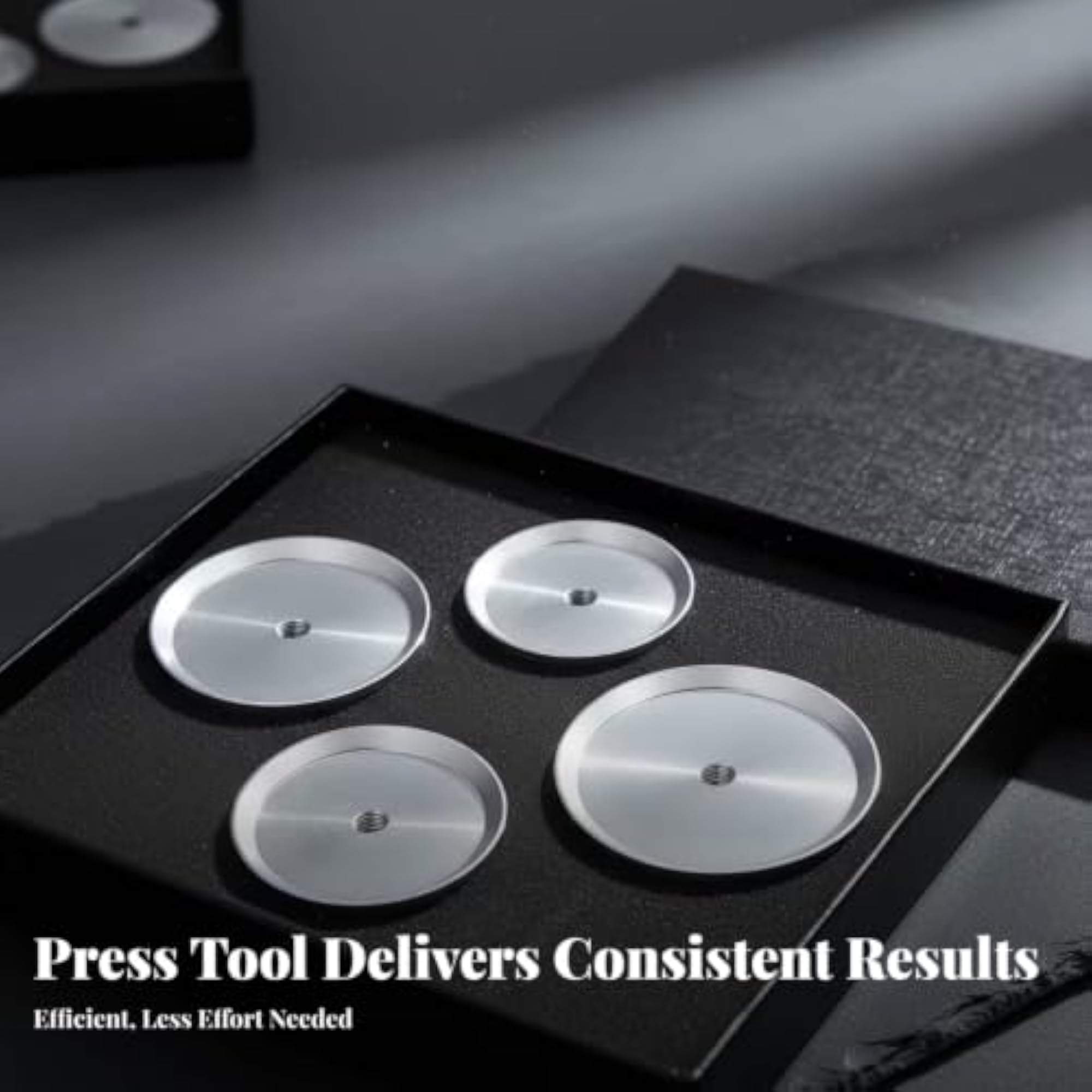 4 Pieces Central Hole Watch Back Press Dies