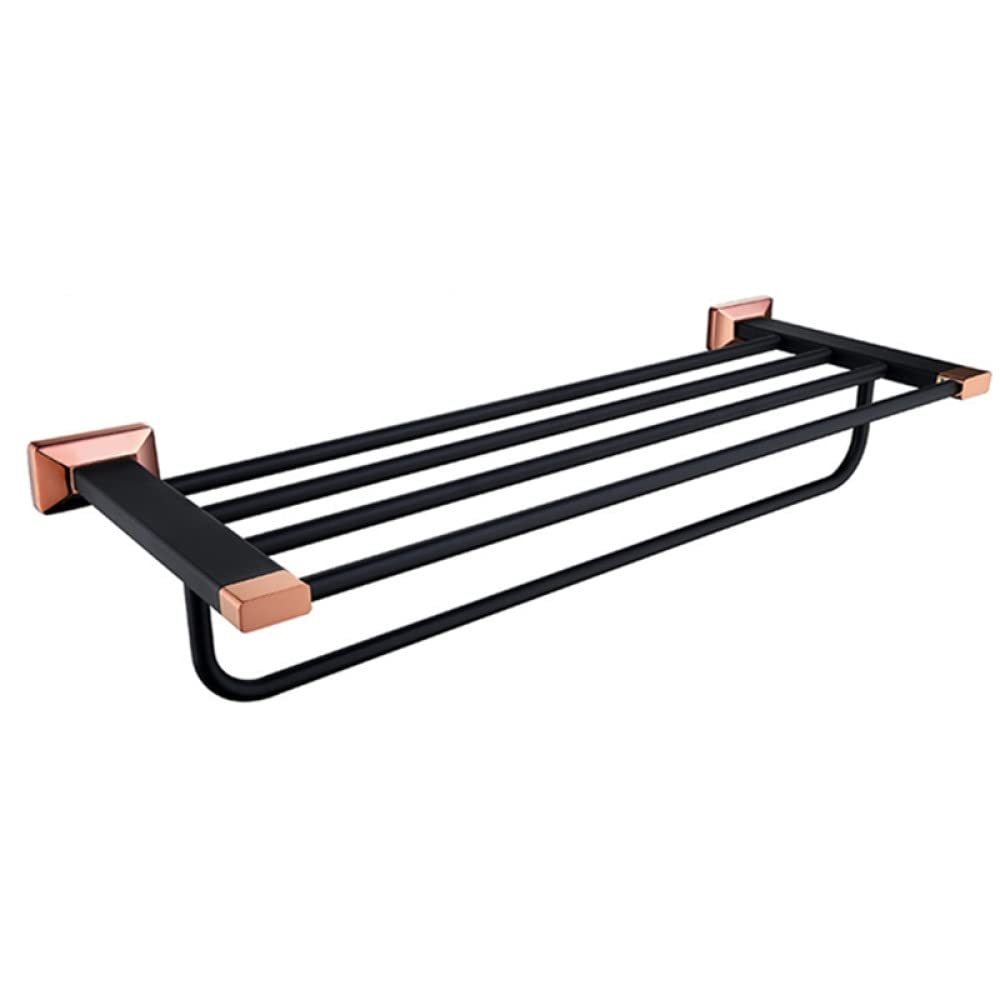 Toallero de metal y soporte de cerámica con fijación ultra resistente