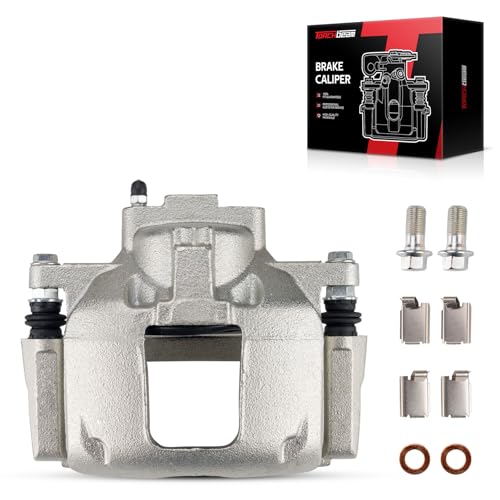 Image of Torchbeam Front Brake Caliper for Jeep 2007-2012 Wrangler, Chrysler 2008-2012 Town & Country, Dodge 2008-2012 Grand Caravan, Front Left or Front Right Caliper Replace # 18B5045