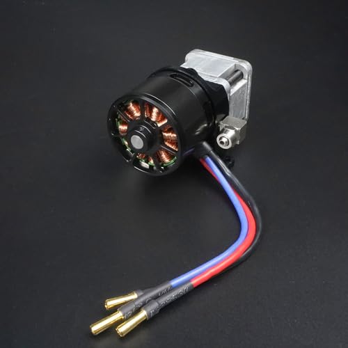 wheelfun Brushless Motor Hydraulic Pump 5048 for 1/14 RC Truck 1/12 Excavator Model Parts(8MM)