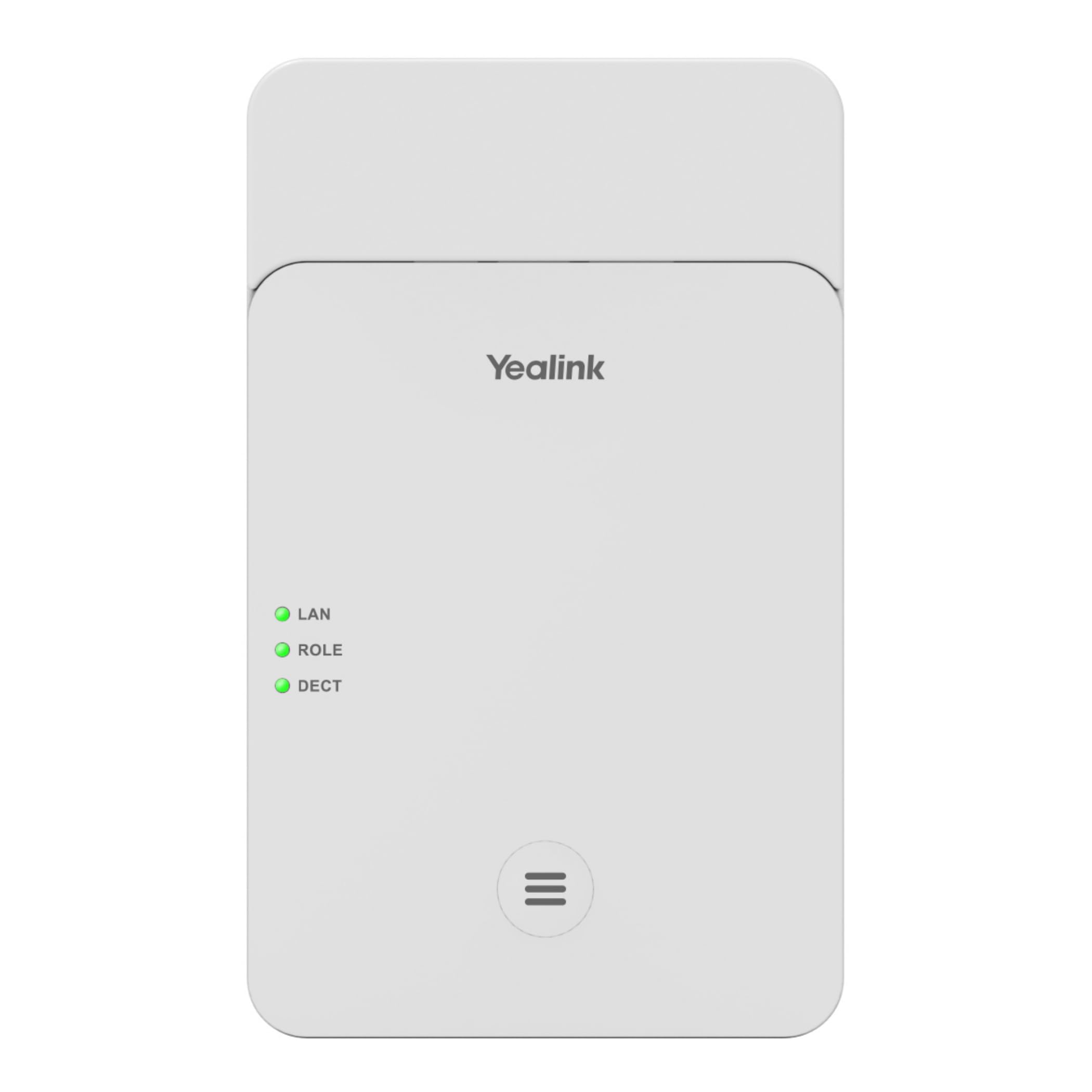 Yealink W75 DECT IP Mini Multi-Cell System – 20 gleichzeitige Anrufe, 3 Basisstationen, 20 Mobilteile, Nahtloses Handover & Roaming, HD-Sprachqualität, PoE-Unterstützung