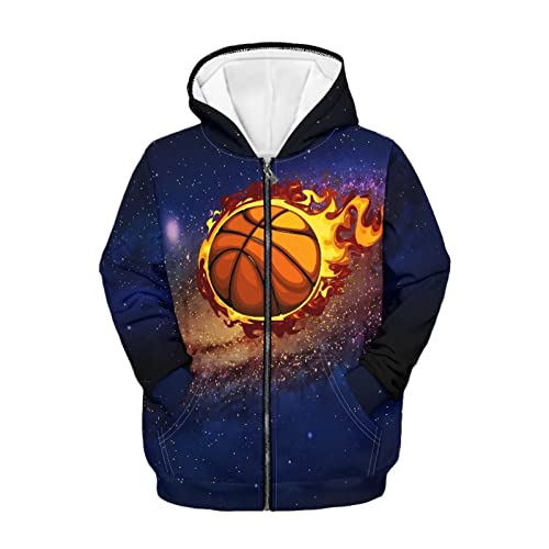 Image of Biyejit Kids Novelty 3D Graphic Printed Hooded Sweatshirt