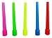 Zebra Smoke Long Individually Wrapped Black Diamond D Dream Hookah Hose Sanitary Bag of Plastic Jumbo Mouth Tips, Large, Pack of 50