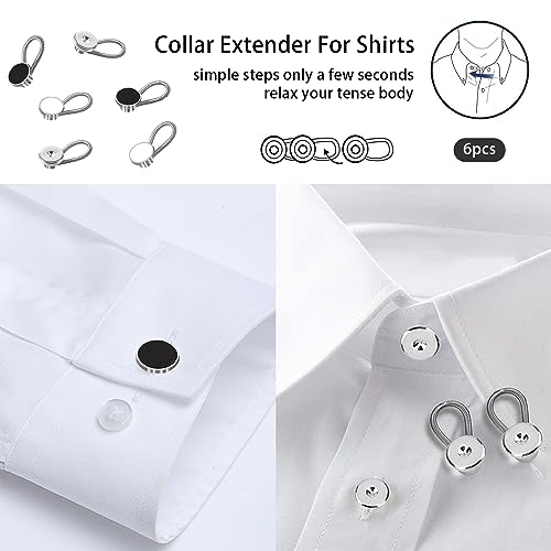 CORTNEY 14 Pezzi Estensore per Bottoni per Vita