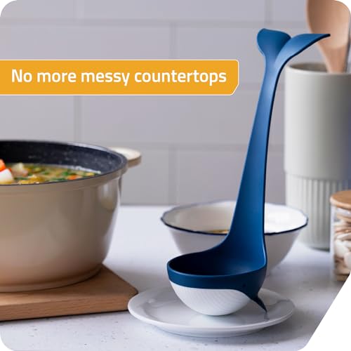 Peleg Design Souper Tail Soup Ladle - Ideal for Cooking, Serving Soup, Stew, and More – Fun and Decorative Ladle Spoon During Meals or Gatherings by PELEG DESIGN - Used condition - Image 6