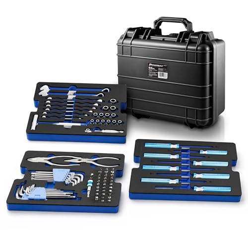 Powerbuilt 83 Pc. 420J2 Stainless Steel Marine Boat Repair Tool