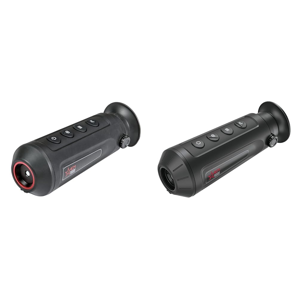 AGM Global Vision Asp-Micro TM160 Short Range Thermal Imaging Monocular with Heat Vision & Thermal Monocular Taipan TM10-256 Thermal Imaging Monocular for Hunting 256x192