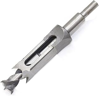 Square Hole Drill Bit, 1Pcs Woodworking Mortiser Square Drill Bits, Spiral Drill bits Kits Mortise Press, Wood Drill Set Space Hole Drill (0.98 ",25mm)