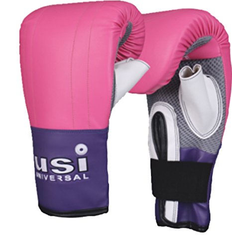 Gants Crusher Bag 617LHB Rose et Violet S/M pour se d&eacute;fouler en club ou &agrave; la maison