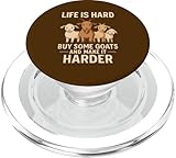 Photo Gallery la vita è dura buy some goats funny farm animal humor popsockets popgrip per magsafe Photo Gallery la vita è dura buy some goats funny farm animal humor popsockets popgrip per magsafe