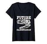 Photo Gallery donna futuro paleontologo fossile dinosauro maglietta con collo a v Photo Gallery donna futuro paleontologo fossile dinosauro maglietta con collo a v