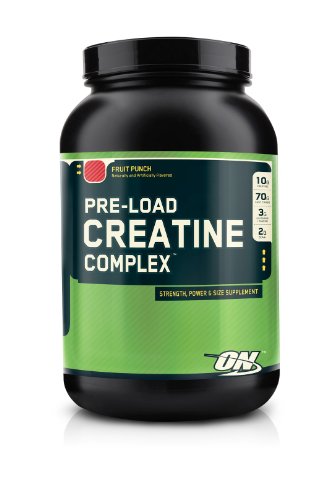 Optimum Nutrition Pre-Load Creatine Complex, Fruit Punch, 4 Pound