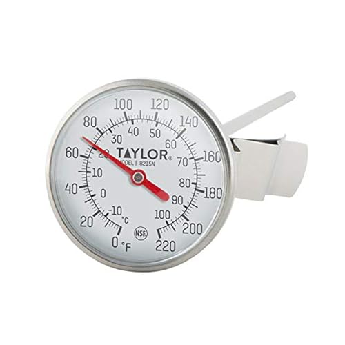 Taylor 8215N 8-Inch Bi-Therm Pocket Dial Thermometer
