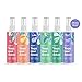 ASUTRA Yoga Mat Cleaner Spray Variety Pack (All Scents), 4 fl oz (Pack of 6) - No Slippery Residue, Organic Essential Oils, Deep-Cleansing for Fitness Gear & Gym Equipment, Microfiber Towels Included