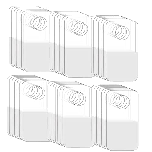 200 Piezas Eurolochhalter Hänger Tabs Plástico Perchas Autoadhesivas Perchas con Agujero Europeo Para Tiendas Retail Tiendas Para Presentación Varios Productos Cover