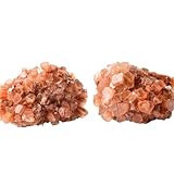 IDUTQUMW IDUTQUMW 1 pièce de 60 à 100 g cristal quartz aragonite orange rare, forme grappe néphéline, pierre brute