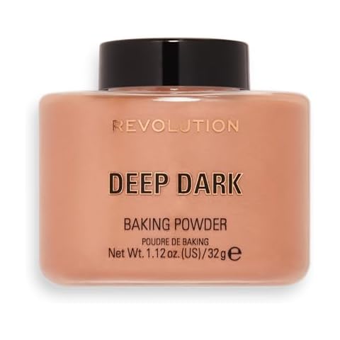 Makeup Revolution Loose Baking Powder for Dark and Deep Skin Tones Cover