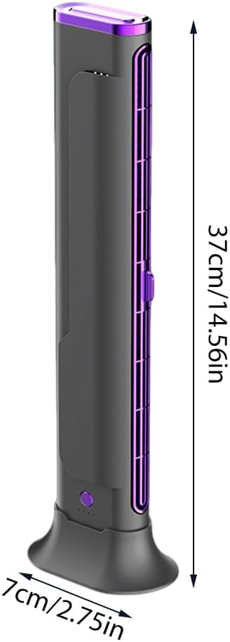 USB Rechargeable Energy Efficient Fan Quiet Tower Fan