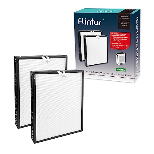 Flintar Vital 100S �����p�t�B���^�[ LEVOIT Vital 100S ��C����@ H13�O���[�h�̂�� + �����Y�t�B���^�[ ���i�ԍ�Vital 100S-RF �I���W�i���t�B���^�[ 2�p�b�N